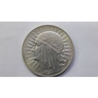 5 злотых 1933 UNC