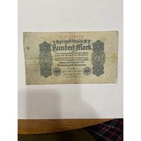Германия 100 марок 1922 г. -0801