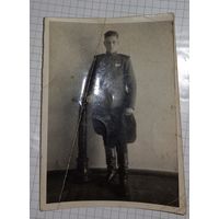 1945  ВОВ Красавец Портретное фото орден Славы и.награды (Алб)