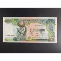 Камбоджа. 500 риелей (образца 1973-75 года, P16b, UNC)