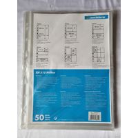 Leuchtturm Easy SH 312 C1 Grand Листы для банкнот на 1 ячейку! Целая пачка 50 шт! Германия, Лёйхтурм, Leuchtturm! ВОЗМОЖЕН ОБМЕН!