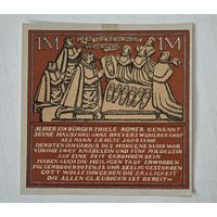 1921 год 1 марка   Германия