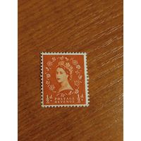 Великобритания королева Елизавета 2 чистая клей наклейка (2-11)