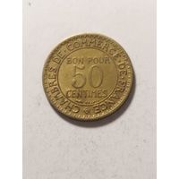 Франция 50 сантим 1924