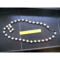 Цепочка длинная, интересная 100 см.