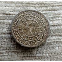 Werty71 Перу 1/2 соля 1965  400 лет открытию Монетного двора Лимы