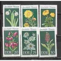 ФФ1 ГДР 1969 Цветы