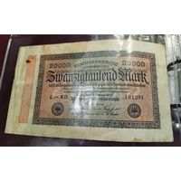 20000 марок 1923
