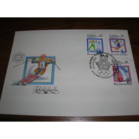 КПД 1992 Спорт Олимпиада Альбервиль