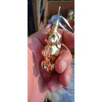 РЕДКАЯ ЁЛОЧНАЯ ИГРУШКА СССР СОБАЧКА КАТАЛОГ СОСТОЯНИЕ ! НА  ФОТО . ОРИГИНАЛ  .  Распродажа Коллекции !!! . Экспресс  Аукцион  не с рубля без МПЦ и прочего 3 ДНЯ  .Много лотов в продаже .