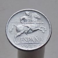 Испания 10 сентимо 1945
