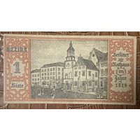 Нотгельд 50 пфеннигов 1921 год. Берлин. Веймарская республика