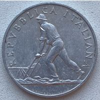 Италия 2 лиры 1950 г.