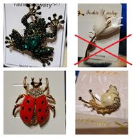 Брошки разные, новые