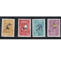 Лихтенштейн-1971,(Мих.551-554) , ** , Спорт,  Зимняя  ОИ-1972(полная серия),
