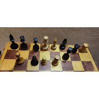 Фигуры шахматные дерево и пластик поштучно.