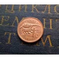 1 цент 1994 Тувалу R #01 UNC