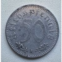 Германия - Третий рейх 50 рейхспфеннигов, 1935 А  3-10-2