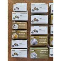 Капсулы для золотых монет НБРБ Leuchtturm Ultra 25 мм * 10 штук! Целая упаковка! Германия, Лёйхтурм, Leuchtturm! ВОЗМОЖЕН ОБМЕН!