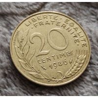 20 сантимов 1986 Франция