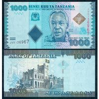 Танзания 1000 шиллингов 2019 год, UNC