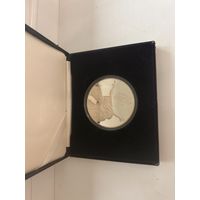 Серебро . 155,5 грамма . Белорусский балет. 2003 год. 100 рублей , тираж 1000 шт. 999.9 проба серебра .