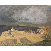 Козловский А.С "Мая Радзіма", 1970-1980 г.г Холст, масло. Размер 92х118 см.