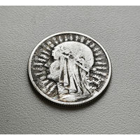 2 злотых 1932 г. Ядвига,  лот рп-12