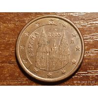 Испания 5 евроцентов 2005