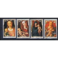 Рождество и Живопись Дюрера на марках острова Кука 1988    MNH
