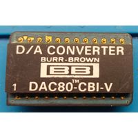 Микросхема D-A BURR-BROWN DAC80-CBU-V винтажный и редкий