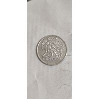 Тринидад и Тобаго 25 цент 2001