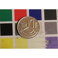 Бельгия 1 франк 1990 , Бодуэн I  BELGIQUE