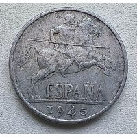 Испания 10 сантимов 1945  3-10-3