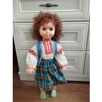 Куколка из СССР в коллекцию высота 58см пластик