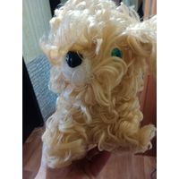 Игрушка мягкая собачка. СССР