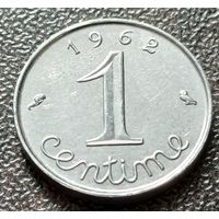 Франция 1 сантим, 1962   ( 2-1-5 )
