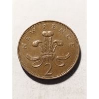 Великобритания 2 пенса 1971