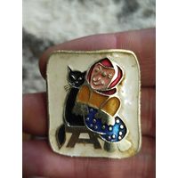 Бабушка и кот