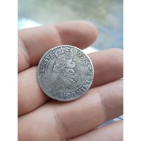 Орт ( 18 грошей) 1668 года Ян Казимир