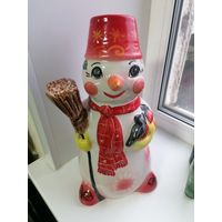 Снеговик, большой, фарфоровый