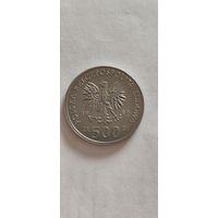 Польша 500 злотых 1989