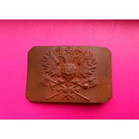 Пряжка.Орел на Топорах. РИА. Царская Россия.