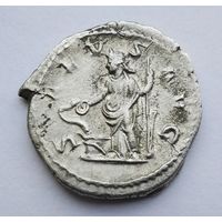 Филипп I Араб (244-249 гг.) Салюс. Антониниан. Двойной денарий. Серебро. /22