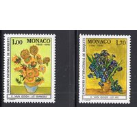 Монако 1978 **  Конкурс цветочных композиций в Монте Карло. ВАН ГОГ Живопись