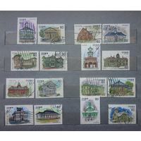 Марки. Япония. Архитектура.1982-1984гг.