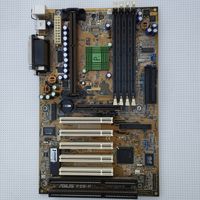 Древняя материнская плата Pentium P2/3 Slot 1 Asus P2B-F Rev 1.00. РЕДКАЯ.