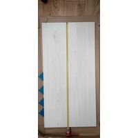 Столешница 100 см х 50 см х 2см Скандинавское дерево белое