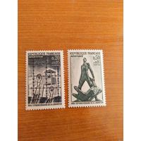 1964 Франция 20летие освобождения война чистая полная серия клей MNH** 4-4