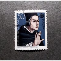 Марка Германия 1980 год Альберт Магнус